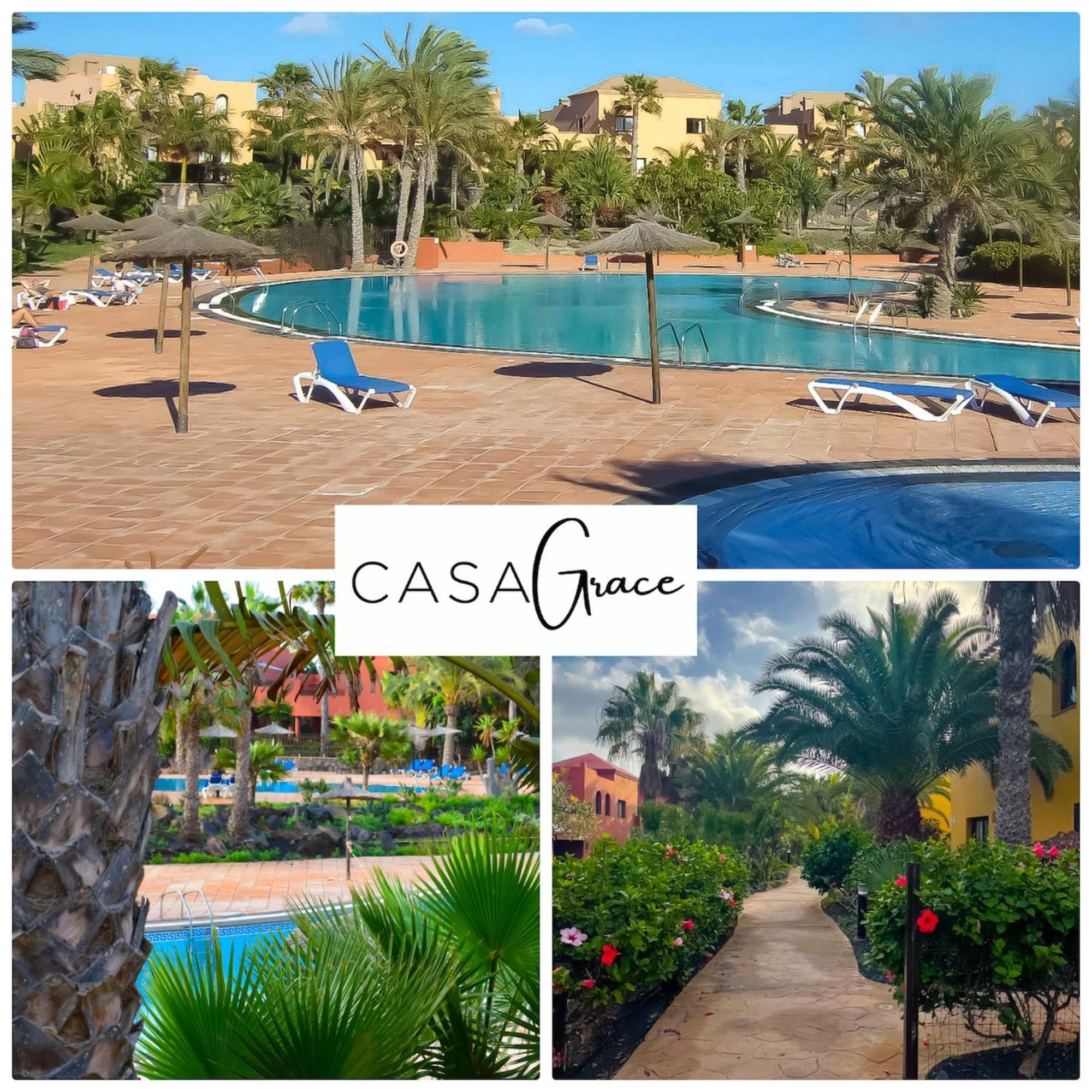 Tamarindo 1 Casa Grace Wifi Free Pool View By Rentalfue Corralejo Eksteriør bilde