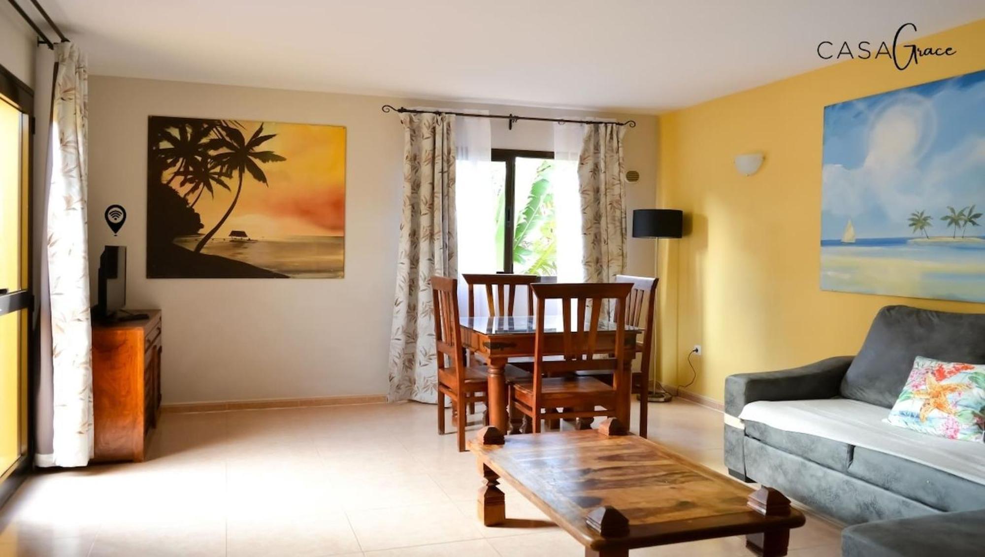 Tamarindo 1 Casa Grace Wifi Free Pool View By Rentalfue Corralejo Eksteriør bilde