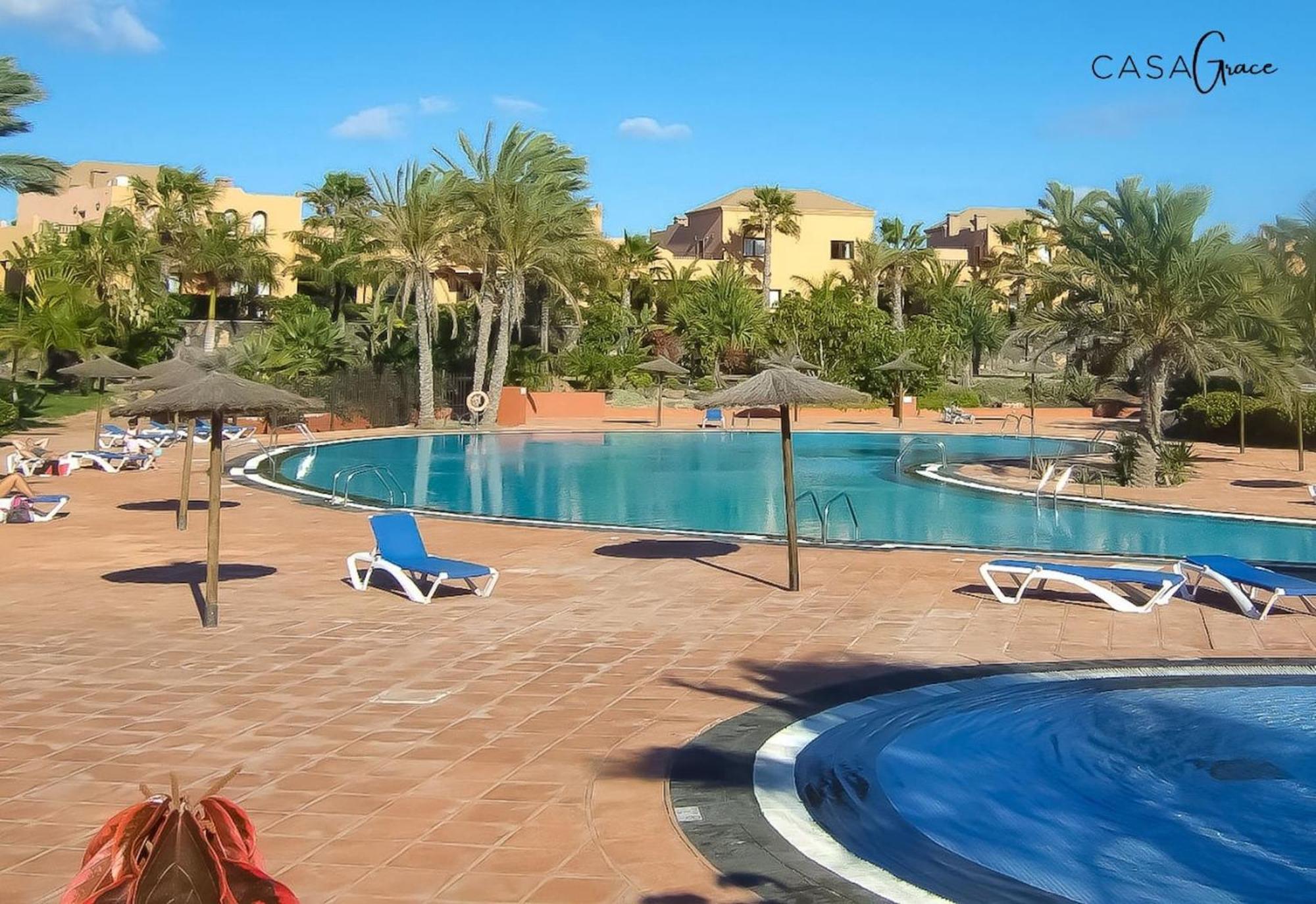 Tamarindo 1 Casa Grace Wifi Free Pool View By Rentalfue Corralejo Eksteriør bilde